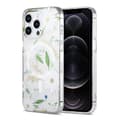 Miniatyrbild 1 av 3: iPhone 12/12 Pro Mobilskal MagSafe - Blommor Vit