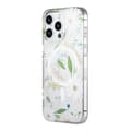 Miniatyrbillede 2 af 3: iPhone 14 Pro Mobilskal MagSafe - Blommor Vit