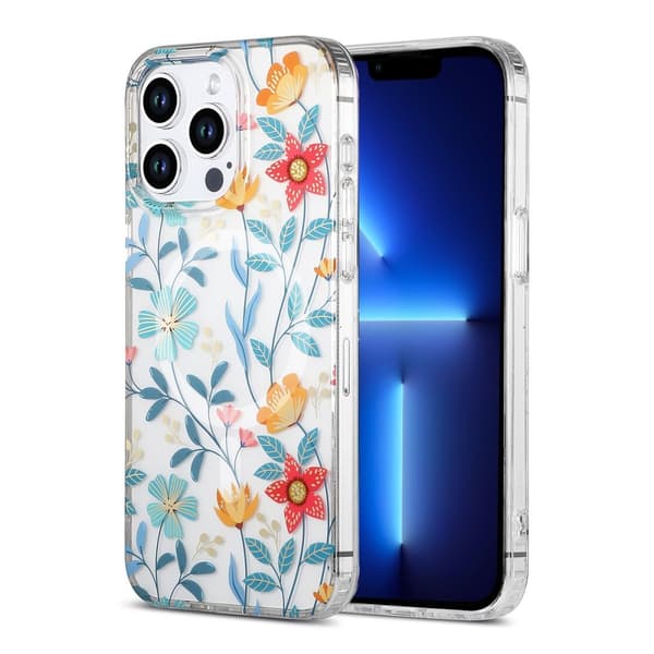 iPhone 13 Pro Max Mobilskal MagSafe - Blommor & Kvistar