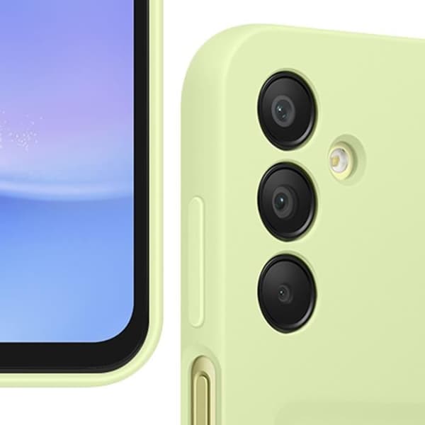 Fodral för Samsung Galaxy A15 4G och 5G Samsung korthållare Lime Green