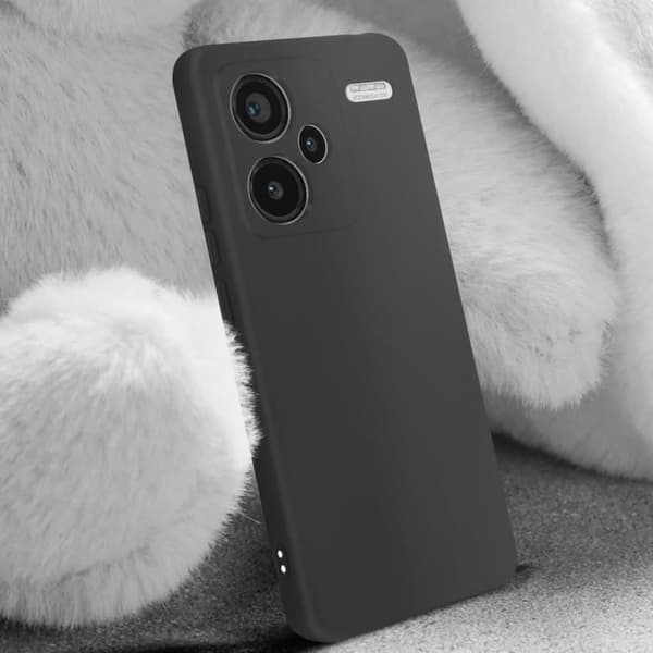 Fodral för Xiaomi Redmi Note 13 Pro Plus 5G Soft-touch Anti-Fingerprint Black