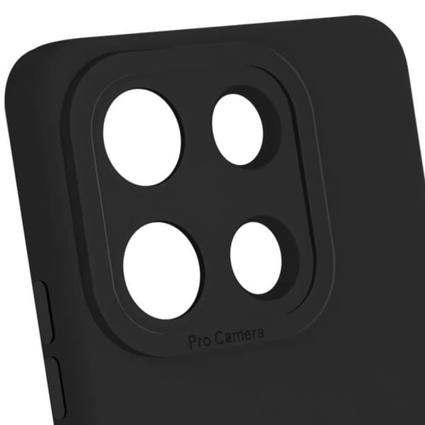 Fodral - AVIZAR - Xiaomi Redmi Note 13 Pro 5G - Silikon - Förstärkt kameraskydd - Svart