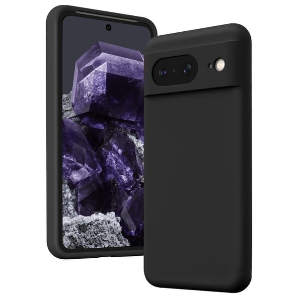 Blødt etui Google Pixel 8 - Sort