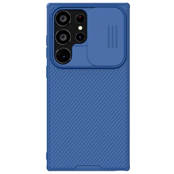 Nillkin CamShield Pro Cover med Kamerabeskytter Samsung Galaxy S24 Ultra - Blå