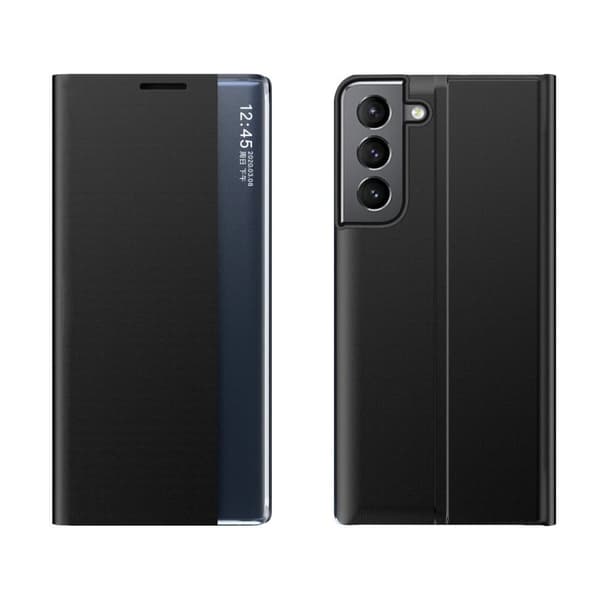 New Sleep Flip Fodral med Ställ Samsung Galaxy A54 - Svart