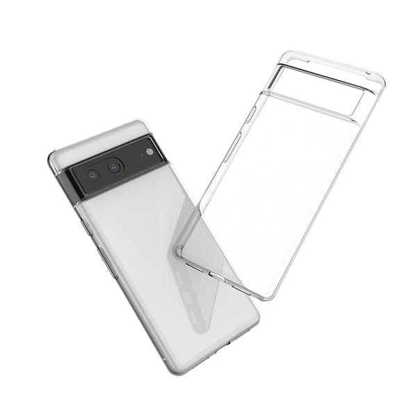 Ultra Clear Flexibelt Skal Google Pixel 7a - Transparent