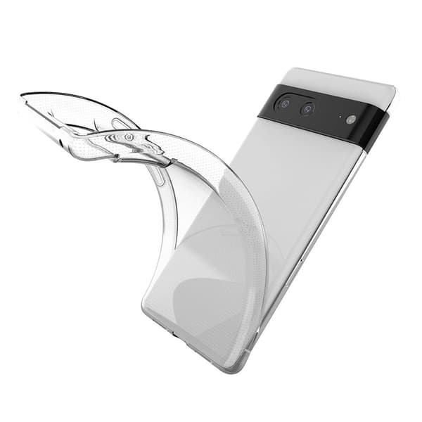 Ultra Clear Flexibelt Skal Google Pixel 7a - Transparent