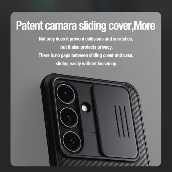 Nillkin CamShield Pro Skal med Kameraskydd Samsung Galaxy S23 Ultra - Svart