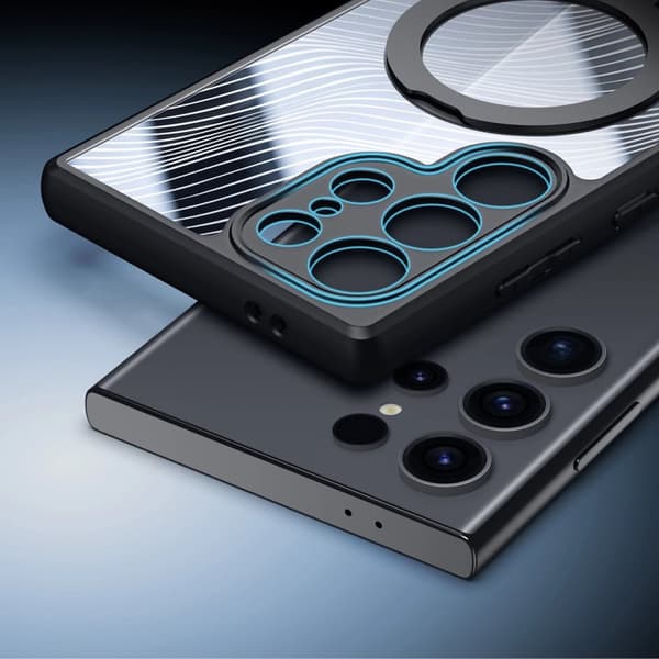 Dux Ducis Aimo Mag Armor Cover med Sæt Samsung Galaxy S24 Ultra - Sort