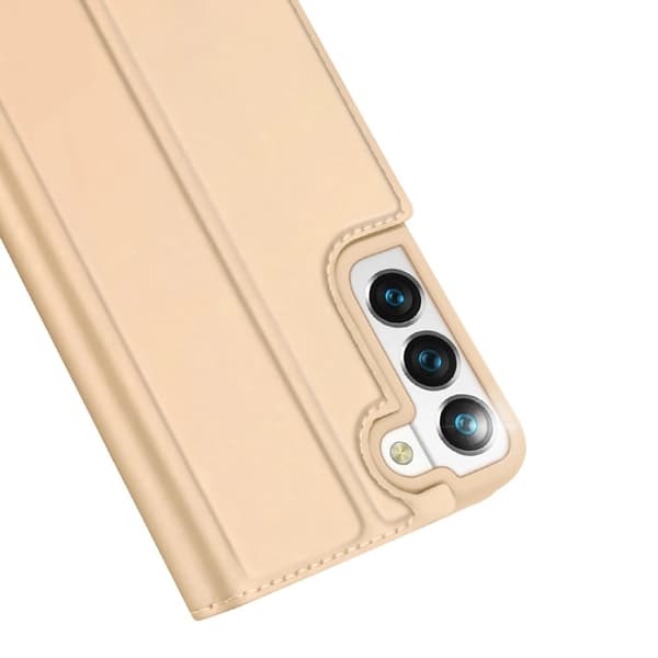 Dux Ducis Skin Pro Flip Fodral med Korthållare Samsung Galaxy A54 - Guld