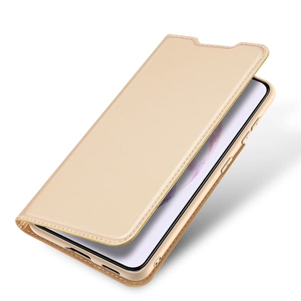 Dux Ducis Skin Pro Flip Fodral med Korthållare Samsung Galaxy A54 - Guld
