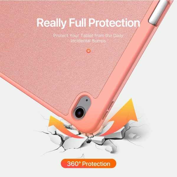 DUX DUCIS iPad Air 13 (M2/M3) Kotelo Domo Series Vaaleanpunainen