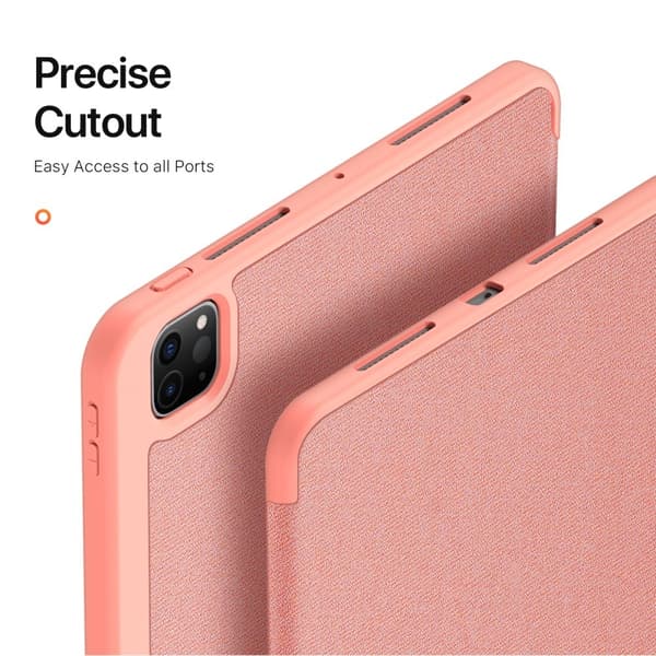 DUX DUCIS iPad Pro 11 (M4) Fodral DOMO Series Rosa
