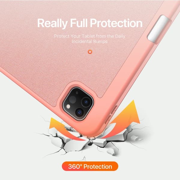 DUX DUCIS iPad Pro 11 (M4) Fodral DOMO Series Rosa
