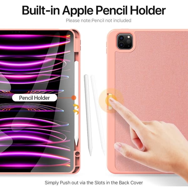DUX DUCIS iPad Pro 13 (M4) Fodral DOMO Series Rosa