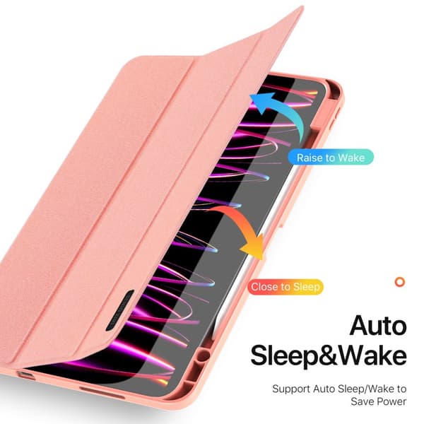 DUX DUCIS iPad Pro 13 (M4) Fodral DOMO Series Rosa