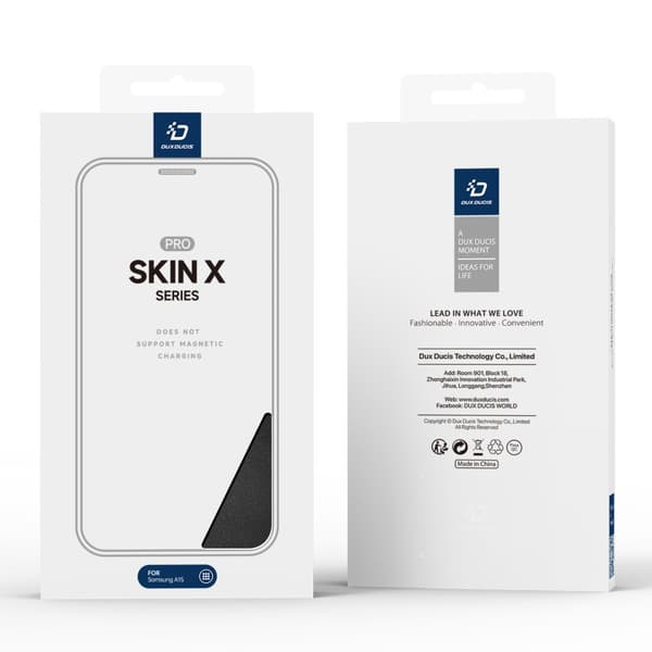 DUX DUCIS Samsung Galaxy A15 Kotelo Skin X Pro Series Musta
