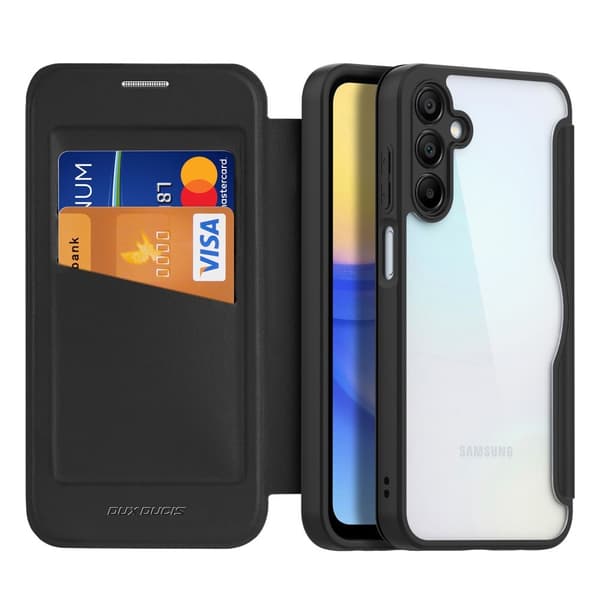 DUX DUCIS Samsung Galaxy A15 Kotelo Skin X Pro Series Musta