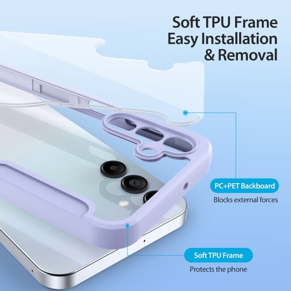DUX DUCIS Samsung Galaxy A15 Fodral Skin X Pro Series Lila