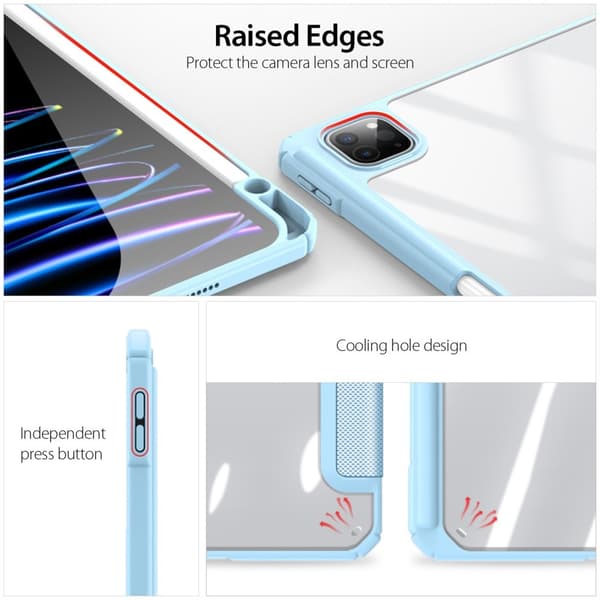DUX DUCIS iPad Pro 11 (M4) Fodral TOBY Series Blå