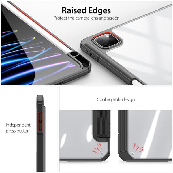DUX DUCIS iPad Pro 11 (M4) Fodral TOBY Series Svart