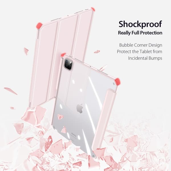 DUX DUCIS iPad Pro 11 (M4) Etui TOBY Series Lyserød