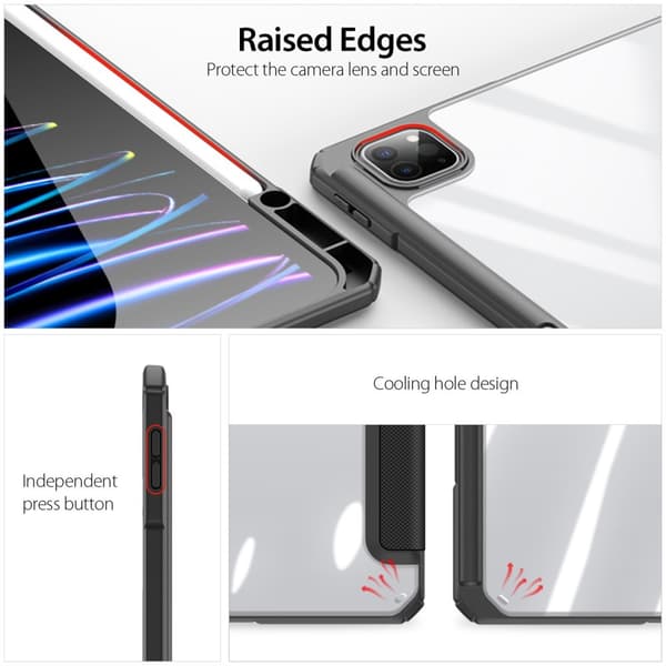 DUX DUCIS iPad Pro 13 (M4) Fodral TOBY Series Svart