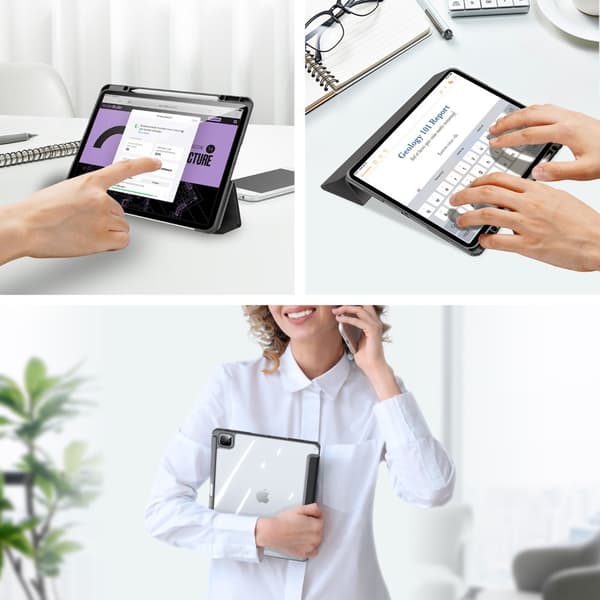 DUX DUCIS iPad Pro 13 (M4) Fodral TOBY Series Svart