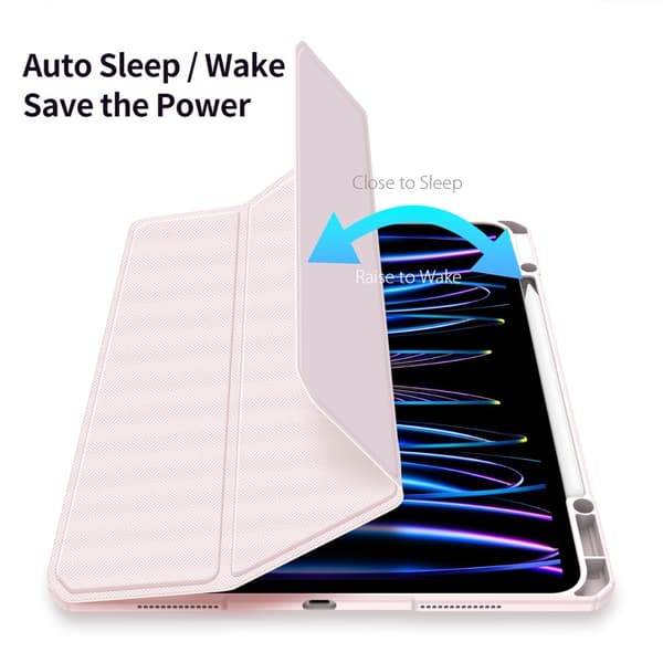 DUX DUCIS iPad Pro 13 (M4) Fodral TOBY Series Rosa