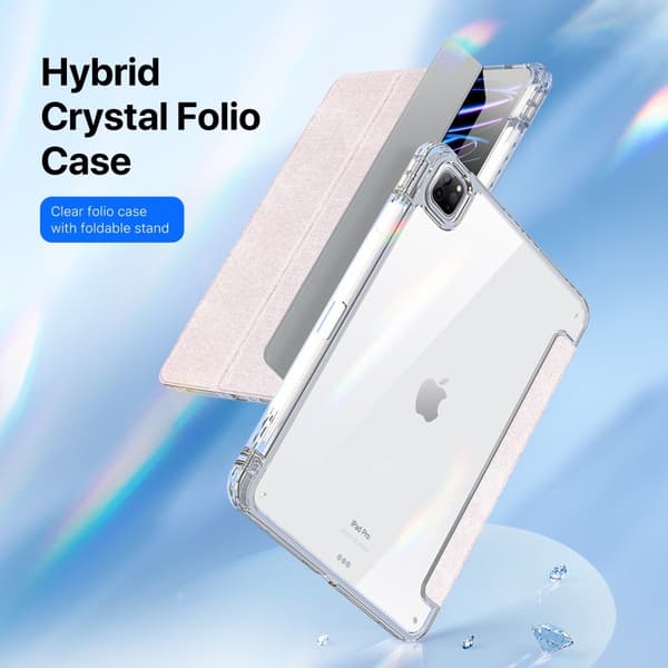 DUX DUCIS iPad Pro 11 (M4) Kotelo UNID Series Vaaleanpunainen