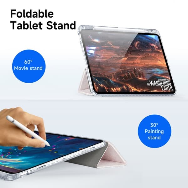 DUX DUCIS iPad Pro 11 (M4) Kotelo UNID Series Vaaleanpunainen