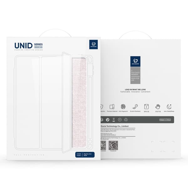 DUX DUCIS iPad Pro 13 (M4) Fodral UNID Series Rosa