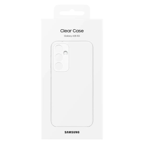 Samsung Original Galaxy A35 Skal Clear Case Transparent