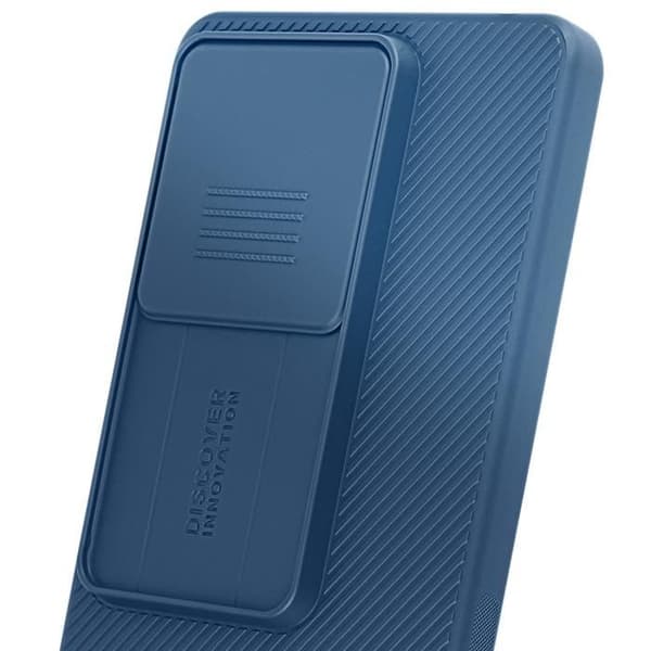 Nillkin Hard Case för Xiaomi Redmi Note 13 5G - Stötsäker - Skjut kameraskydd - Blå