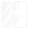 Miniatyrbild 2 av 4: Fodral - AVIZAR - Samsung Galaxy A05s - Flexibel - 9H hårdhet härdat glas - Transparent