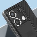 Miniatyrbild 3 av 4: Fodral till Xiaomi Redmi Note 13 5G - NILLKIN - Camshield - Stötsäker - Skjut kameraskydd - Svart