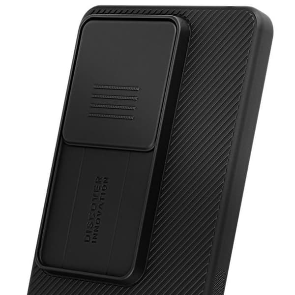 Fodral till Xiaomi Redmi Note 13 5G - NILLKIN - Camshield - Stötsäker - Skjut kameraskydd - Svart