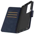 Miniatyrbild 2 av 4: Fodral för Honor 90 Smart - AVIZAR - Flip Wallet Support handledsrem - Midnattsblå