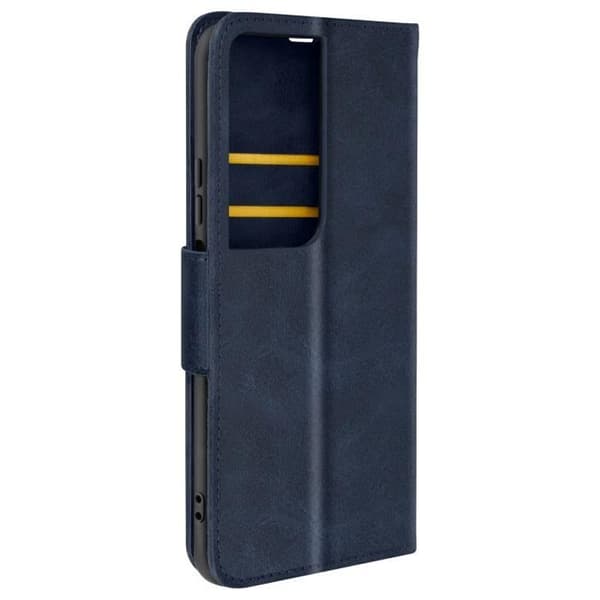Fodral för Honor 90 Smart - AVIZAR - Flip Wallet Support handledsrem - Midnattsblå