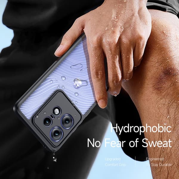 DUX DUCIS Motorola Edge 50 Pro 5G Aimo Series Cover - Sort