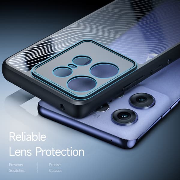 DUX DUCIS Motorola Edge 50 Pro 5G Aimo Series Cover - Sort