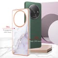 Pikkukuva 6 / 6: SKALO Xiaomi Redmi A3 Marmori TPU kuori - #3