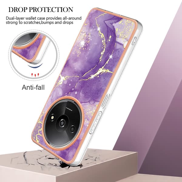 SKALO Xiaomi Redmi A3 Marmor TPU-cover - #2