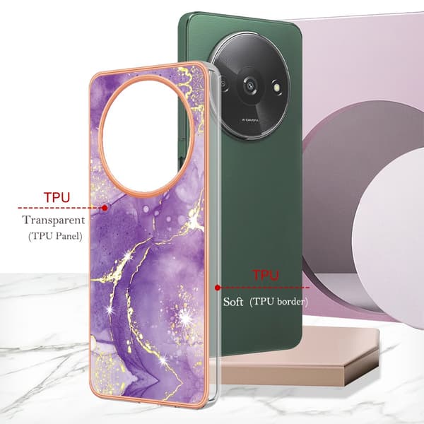 SKALO Xiaomi Redmi A3 Marmor TPU-cover - #2