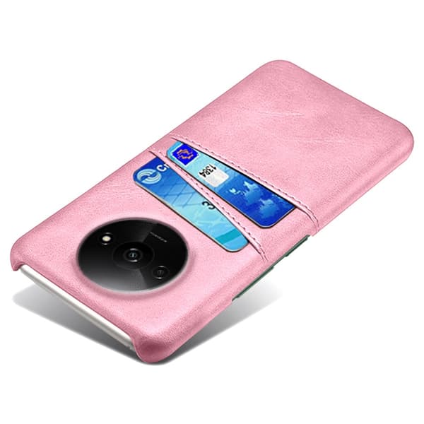 SKALO Xiaomi Redmi A3 PU-læder Cover med Pung - Rosa guld