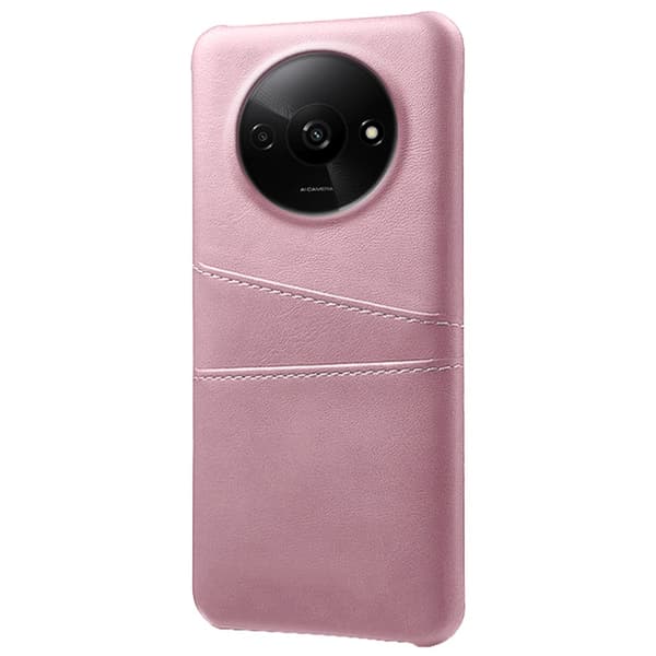 SKALO Xiaomi Redmi A3 PU-læder Cover med Pung - Rosa guld