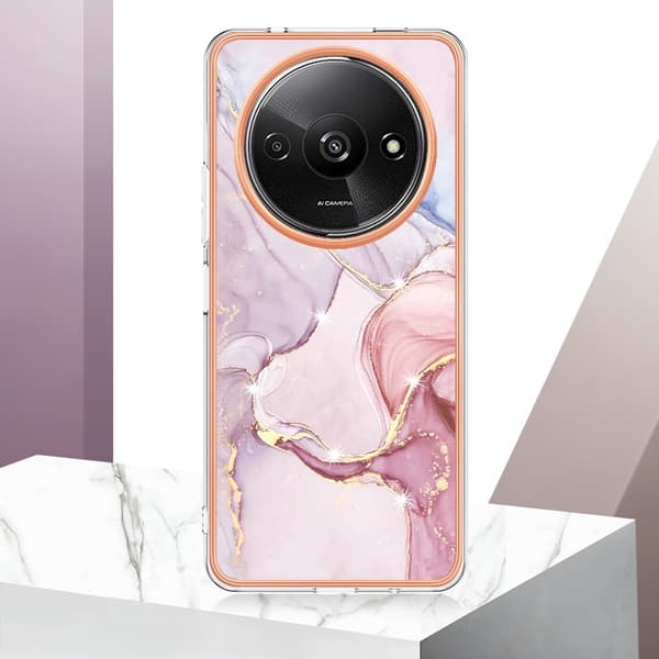 SKALO Xiaomi Redmi A3 Marmori TPU kuori - #1