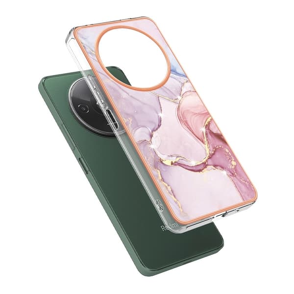 SKALO Xiaomi Redmi A3 Marmori TPU kuori - #1