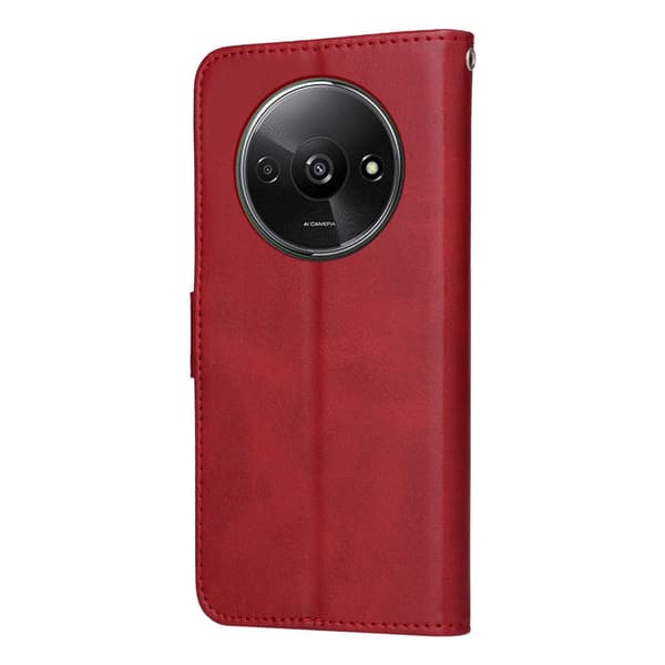 SKALO Xiaomi Redmi A3 PU-Läder Plånboksfodral