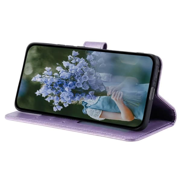 SKALO Xiaomi Redmi A3 Mandala Flip Cover - Lilla